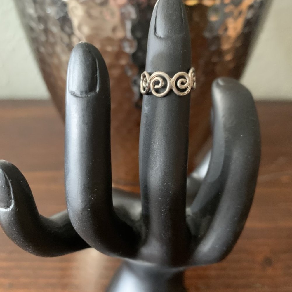 Silver toe ring Buy one get another silver ring free